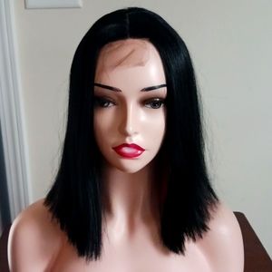 Short bobbed wig 2 toned